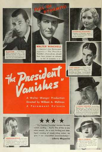 Póster de The President Vanishes