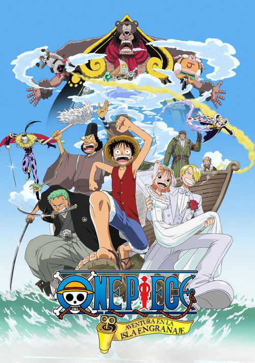 Póster de One Piece: Aventura en la Isla Espiral