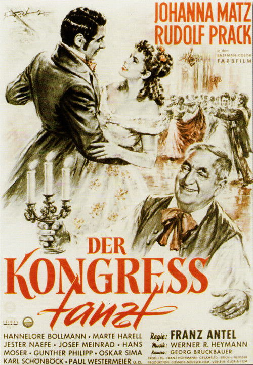 Póster de Der Kongreß tanzt
