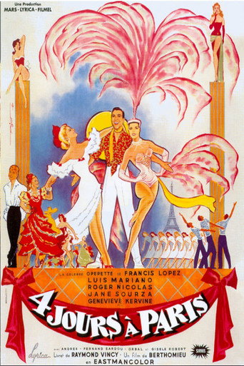 Póster de Quatre jours à Paris