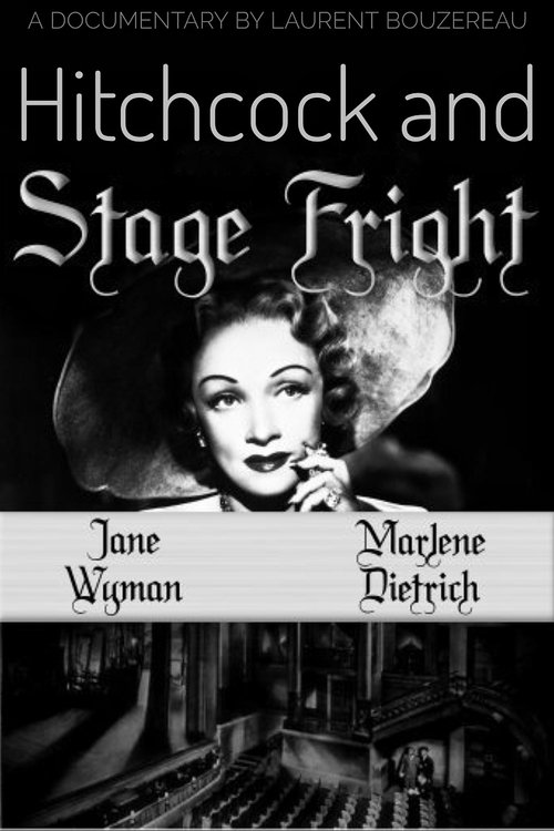 Póster de Hitchcock and 'Stage Fright'