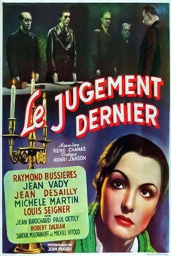 Póster de Le Jugement dernier