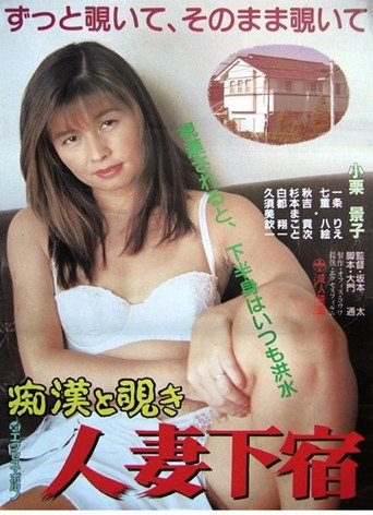 Póster de 痴漢と覗き　人妻下宿