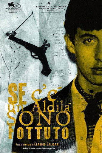 Póster de Se c’è un aldilà sono fottuto - Vita e cinema di Claudio Caligari