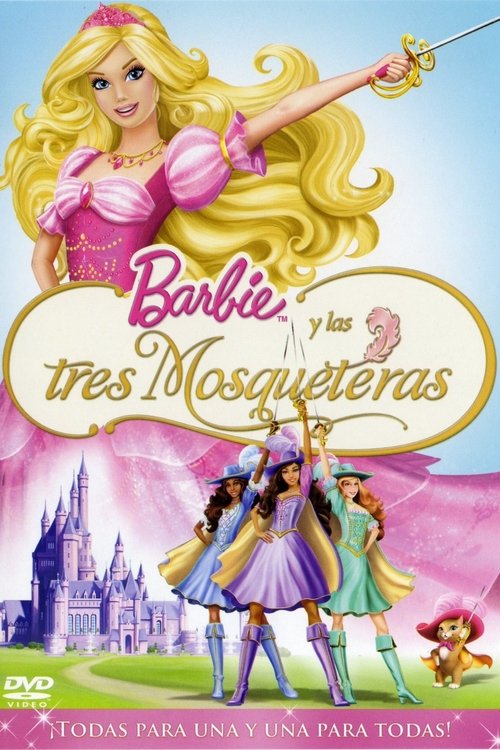 Póster de Barbie y las tres mosqueteras