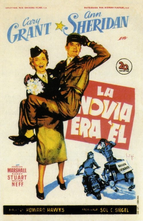 Póster de I Was a Male War Bride