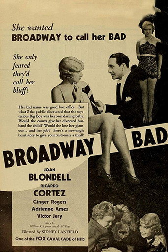 Póster de Broadway Bad
