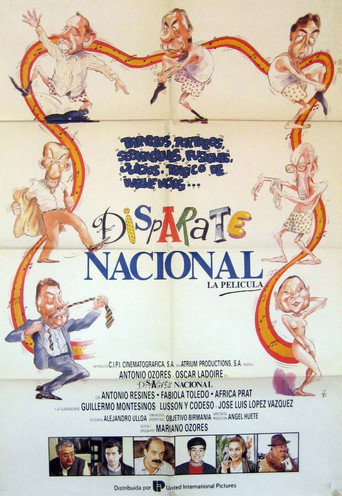 Póster de Disparate nacional
