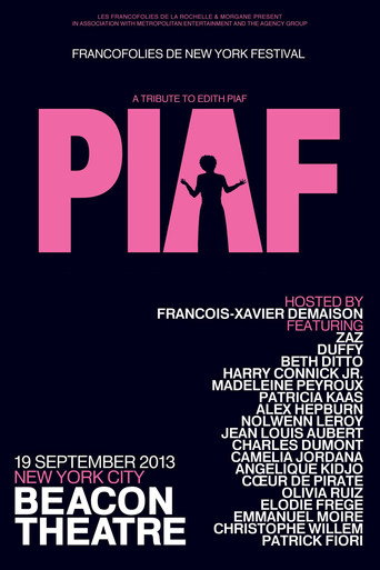 Póster de Piaf: Hymnes à la Môme