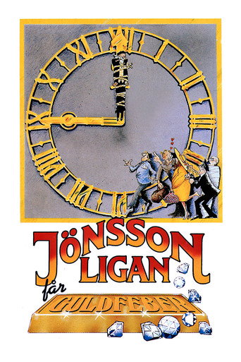 Póster de Jönssonligan får guldfeber