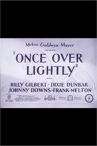 Póster de Once Over Lightly