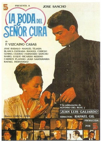 Póster de La boda del señor cura