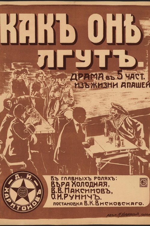 Póster de Как они лгут
