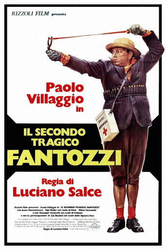 Póster de Il secondo tragico Fantozzi