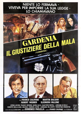 Póster de Gardenia, il giustiziere della mala