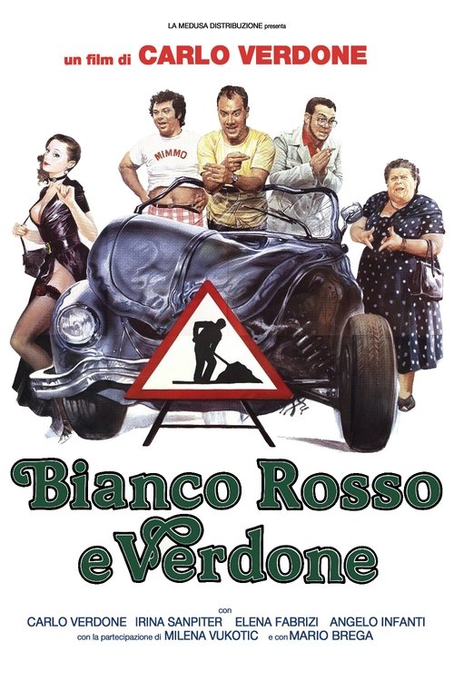 Póster de Bianco, rosso e Verdone