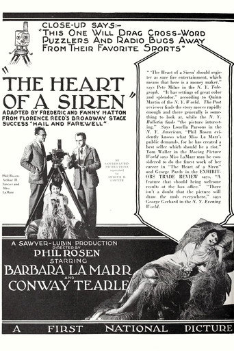 Póster de The Heart of a Siren