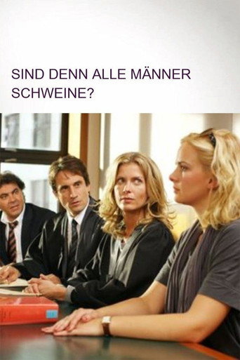Póster de Sind denn alle Männer Schweine?