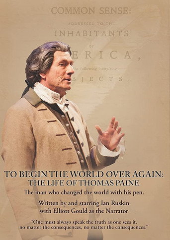 Póster de To Begin the World Over Again: The Life of Thomas Paine