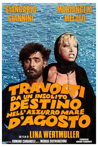 Póster de Travolti da un insolito destino nell'azzurro mare d'agosto