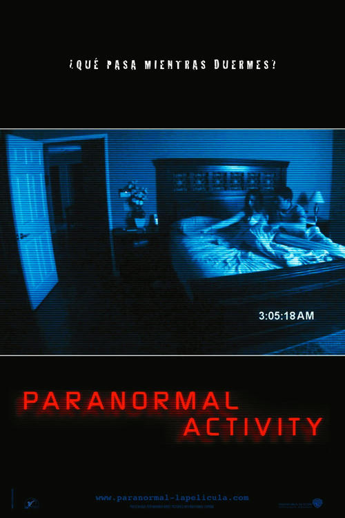 Póster de Actividad Paranormal