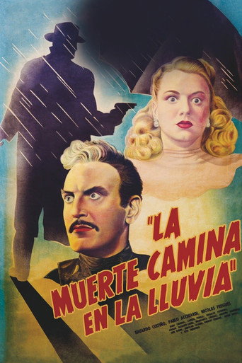 Póster de La muerte camina en la lluvia
