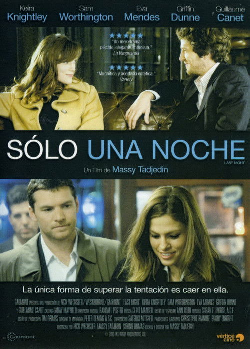 Póster de Sólo una noche (Last Night)