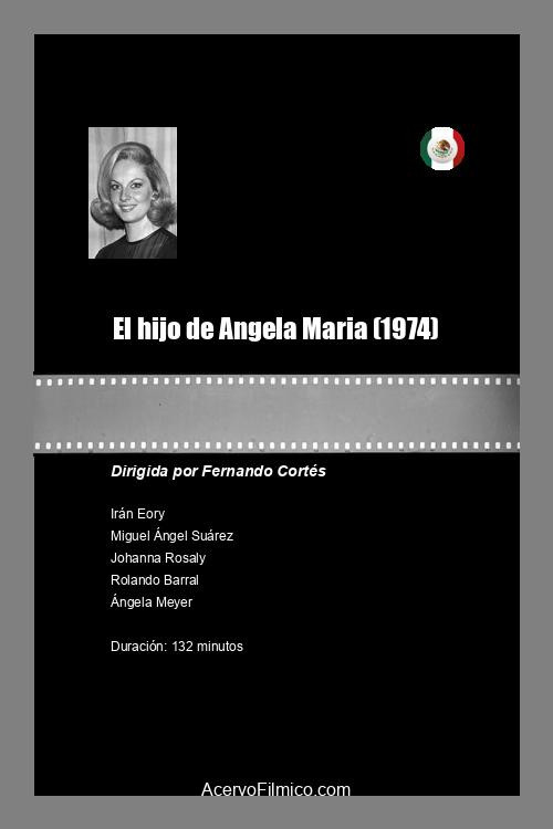 Póster de El hijo de Ángela María