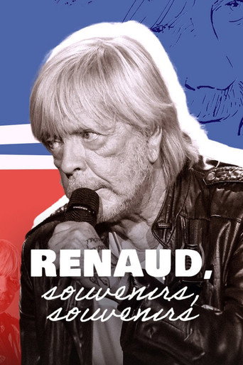 Póster de Renaud, souvenirs, souvenirs