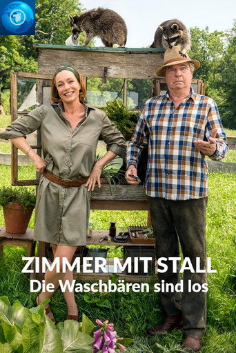 Póster de Zimmer mit Stall - Die Waschbären sind los