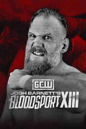 Póster de GCW Josh Barnett’s Bloodsport XIII