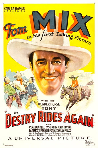 Póster de Destry Rides Again