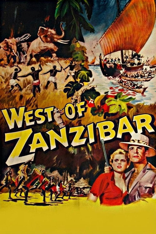 Póster de West of Zanzibar