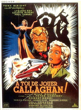 Póster de À toi de jouer... Callaghan !!!