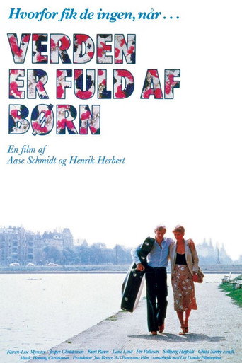 Póster de Verden er fuld af børn
