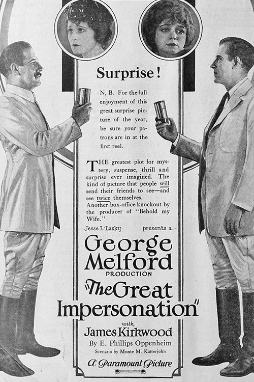 Póster de The Great Impersonation