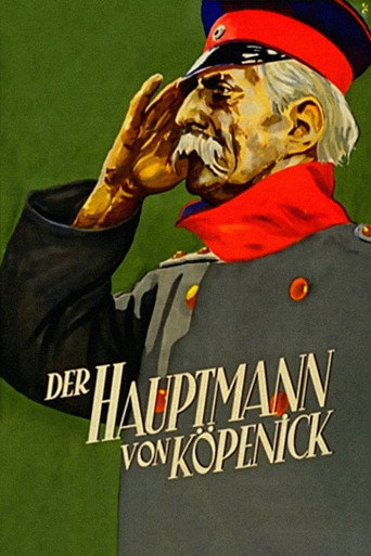 Póster de Der Hauptmann von Köpenick