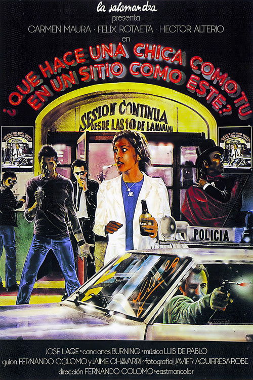 Póster de ¿Qué hace una chica como tú en un sitio como éste?