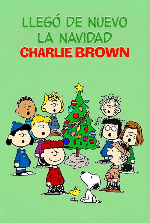 Póster de Llegó de nuevo la Navidad, Charlie Brown