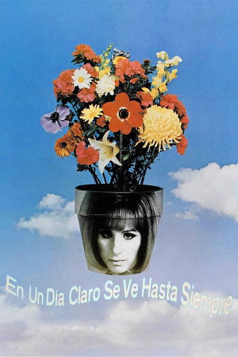 Póster de En un día claro se ve hasta siempre