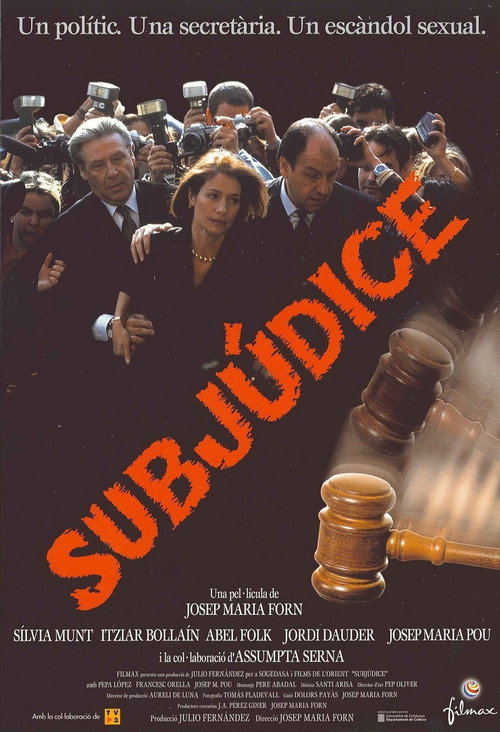 Póster de Subjúdice