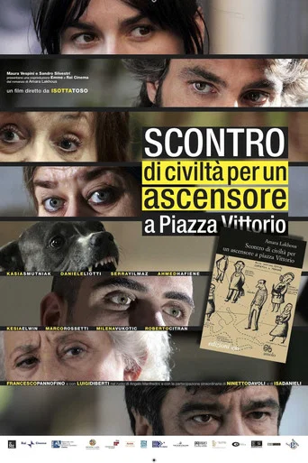Póster de Scontro di civiltà per un ascensore a Piazza Vittorio