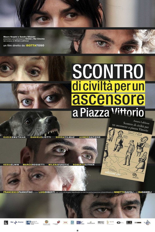 Póster de Scontro di civiltà per un ascensore a Piazza Vittorio