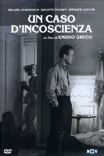 Póster de Un caso d'incoscienza