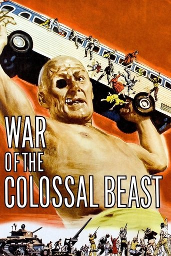 Póster de War of the Colossal Beast