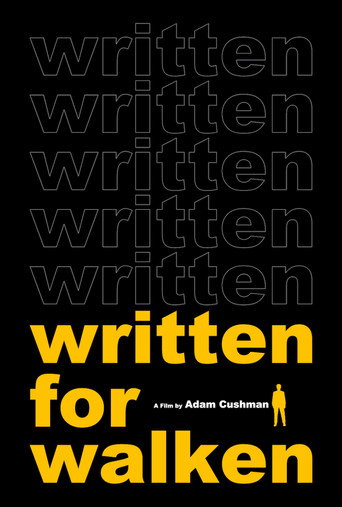 Póster de Written for Walken