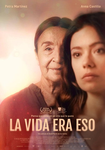 Póster de La vida era eso