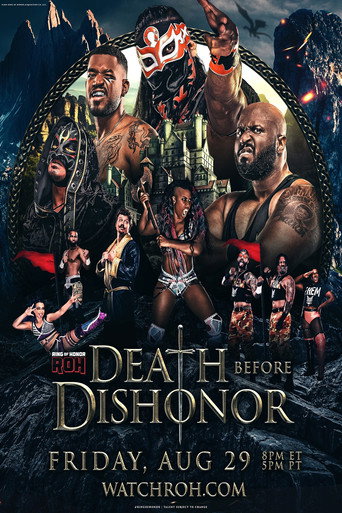 Póster de ROH Death Before Dishonor 2025