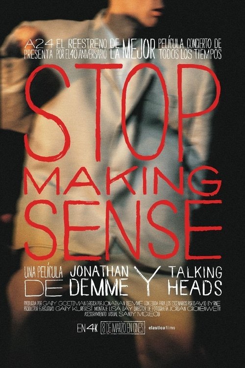 Póster de Stop Making Sense