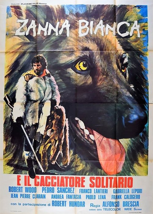 Póster de Zanna Bianca e il cacciatore solitario